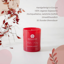 Load image into Gallery viewer, &quot;Festive Feeling&quot; Scented Candle - Amber &amp; Sandalwood
