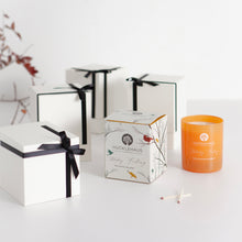 Load image into Gallery viewer, &quot;Holiday Feeling&quot; Ginger &amp; Orange Blossom Scented Candle
